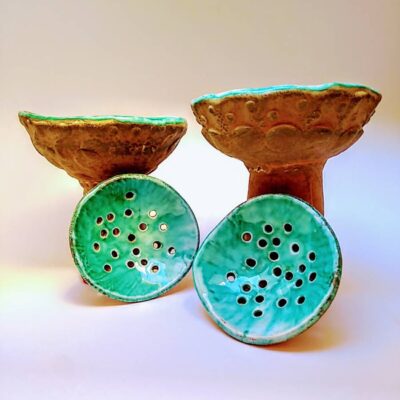 Sahumerios cerámica decoración
