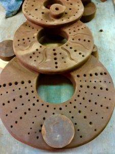 escultura proceso secado