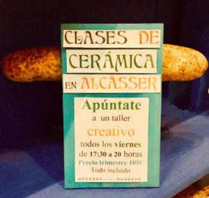 Clases de cerámica en Alcàsser