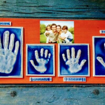 huellas familia ceramica