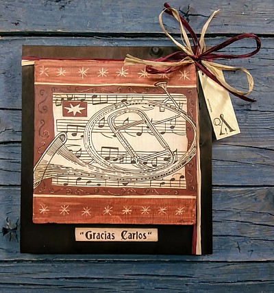 socarrat musicos personalizado con instrumento y rotulo socarrat personalizado musicos