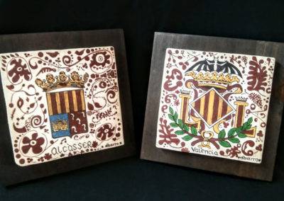 socarrats escudo Alcàsser y Valencia