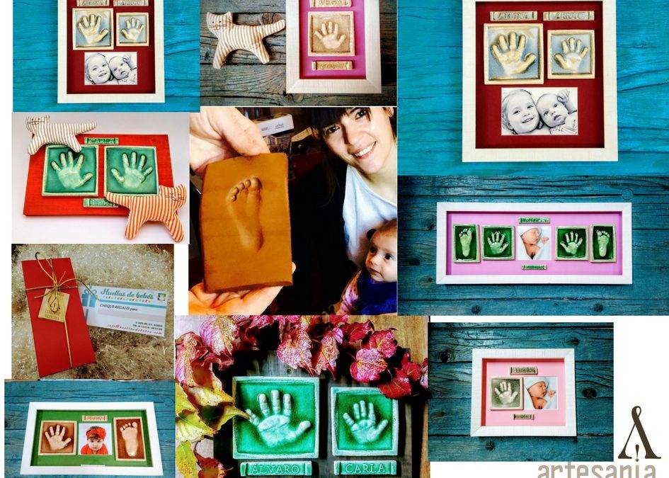 huellas de bebes y niños