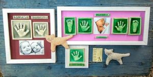 huella bebe regalo abuelos