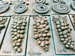 Taller con arcilla para cumpleaños