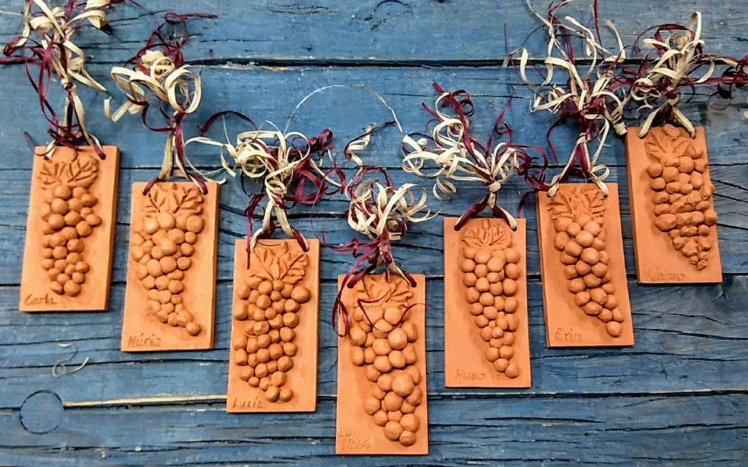 Piezas taller con arcilla para cumpleaños